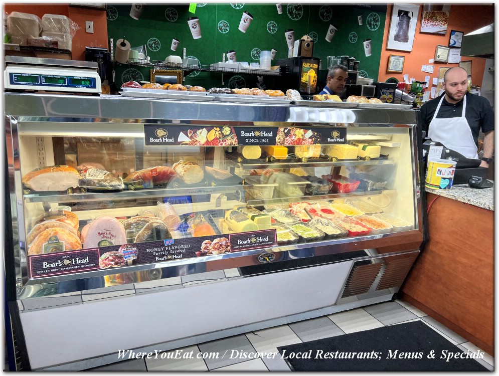 Sunrise Hot Bagels menu 3