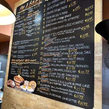 Sunrise Hot Bagels menu 1